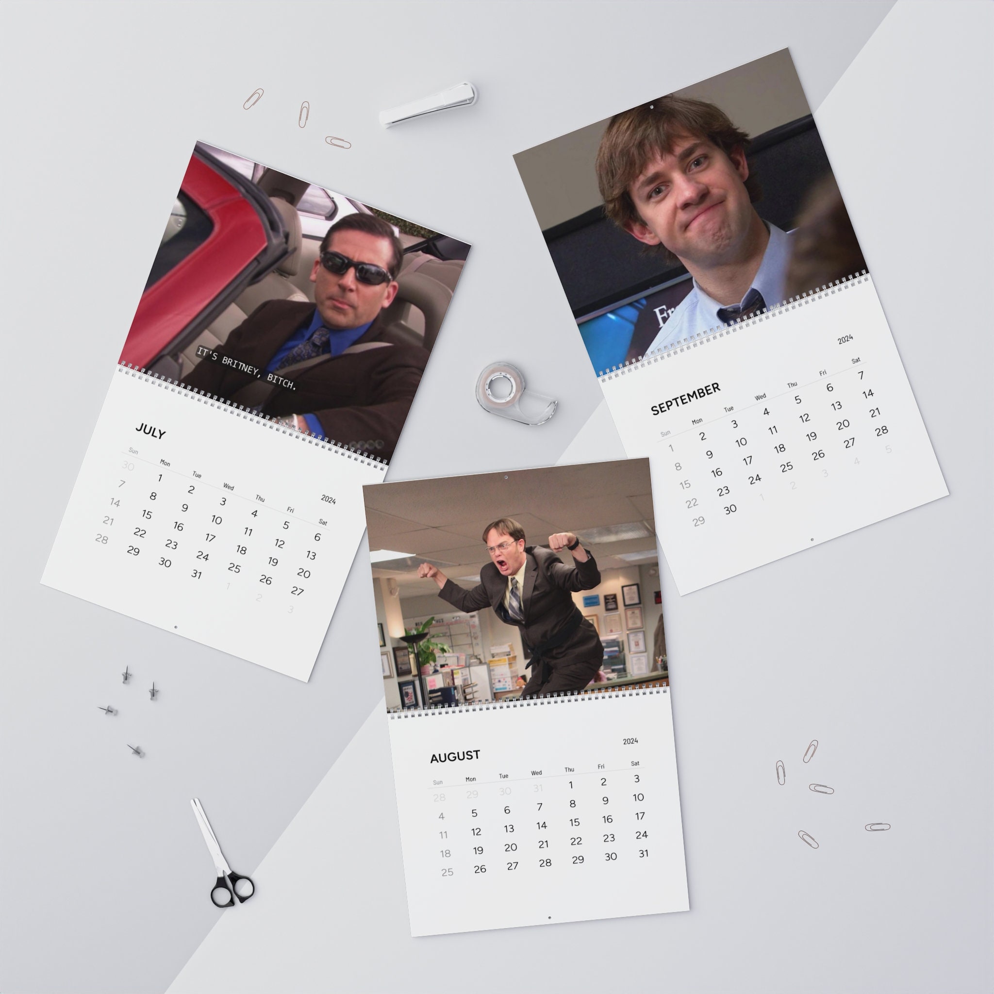 The Office Calendar 2024
