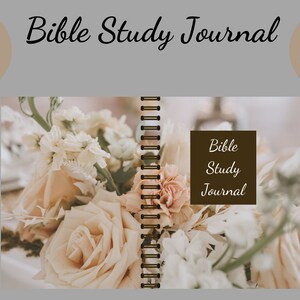 Bible Study Journal, Christian Journal for Bible Study, Bible Study, Digital, Goodntoes, Notability