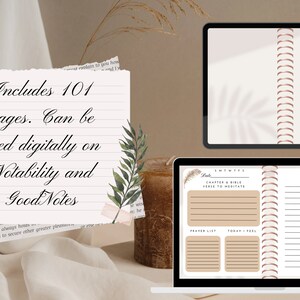 Bible Study Digital Notebook, Goodnotes, Notability