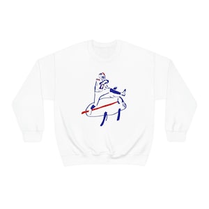 Josh Allen Buffalo Bills Unisex Heavy Blend Crewneck Sweatshirt
