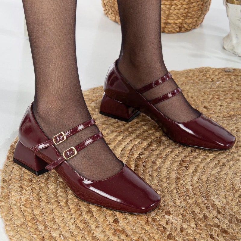 Burgundy Mary Jane Etsy burgundy-mary-jane-etsy