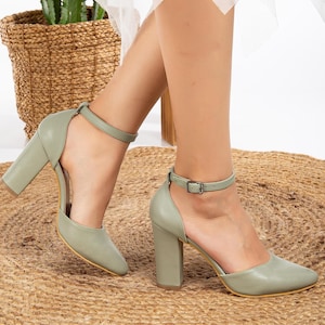 heels for sage green dress Shoe Colors for Sage Green Wedding Dresses: Complete Guide