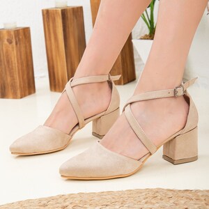 Beige heels canada on sale