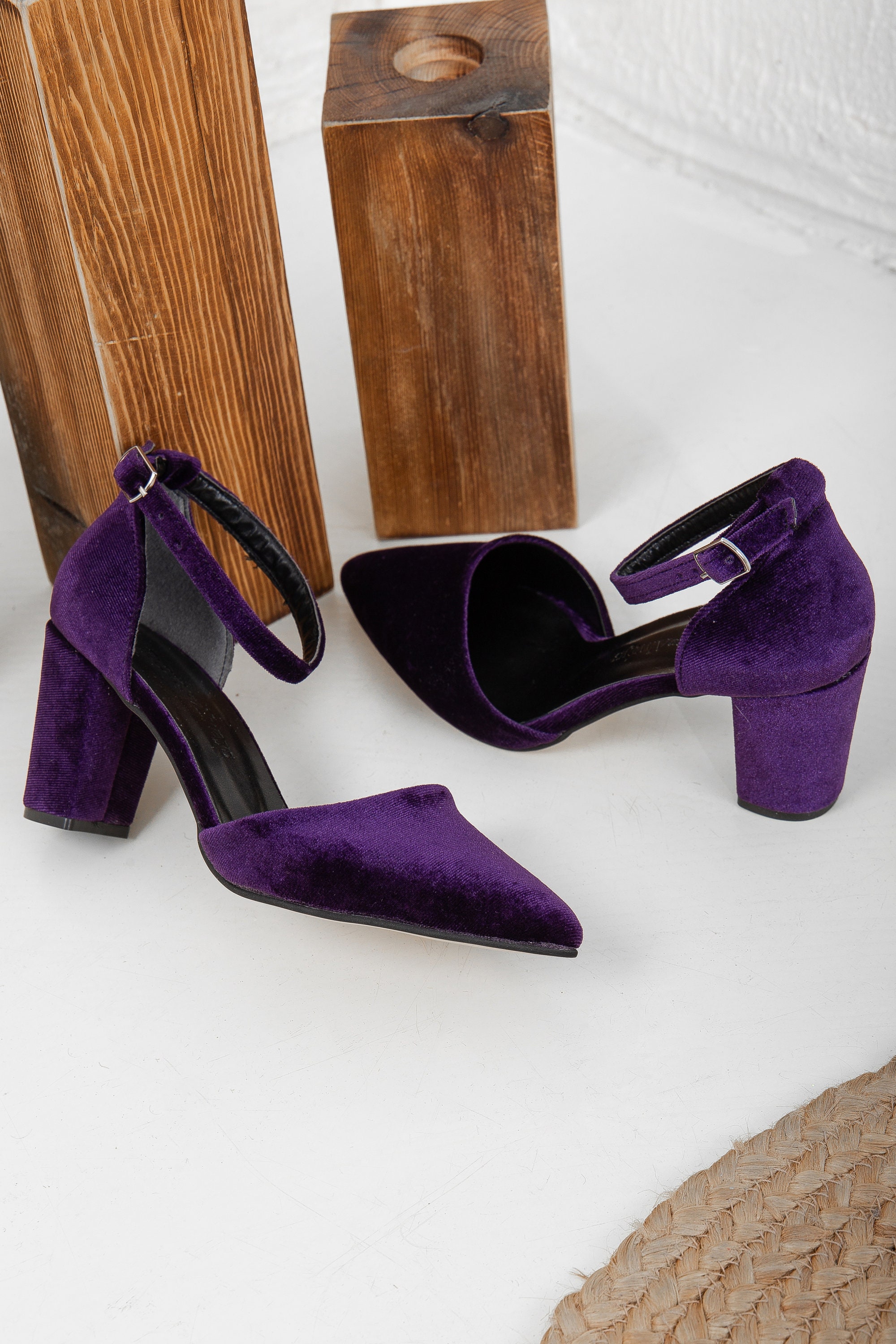 Heels Russell & Bromley Purple size 40 EU in Suede - 39109185