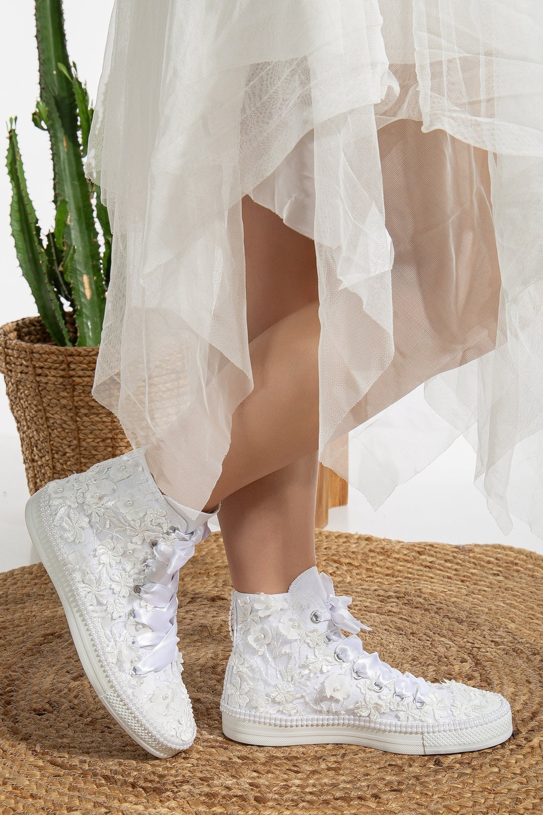 Pizzo Matrimonio Converse Da Sposa Converse Sposa Sposa In Scarpe