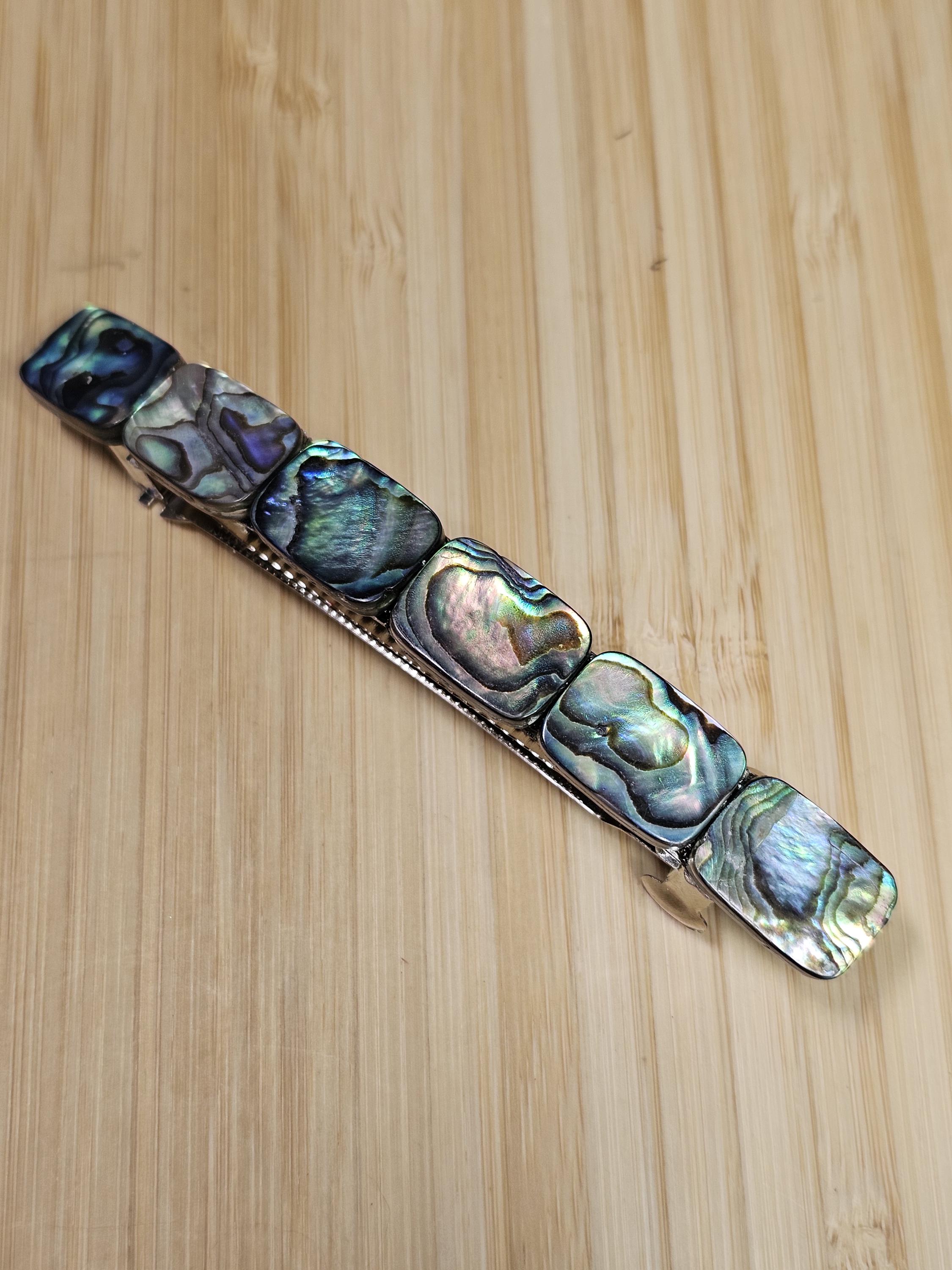 Abalone Barrettes - Etsy display picture 2