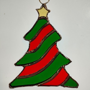 Kerstboom Gebrandschilderd Glas Ornament/Sun Catchers