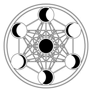 Metatrons Cube SVG, Metatrons Cube PNG, Metatrons Cube Clip Art, Sacred Geomerty Wandkunst svg, Kristallgitter Vorlage, Laser-Datei, Vektor