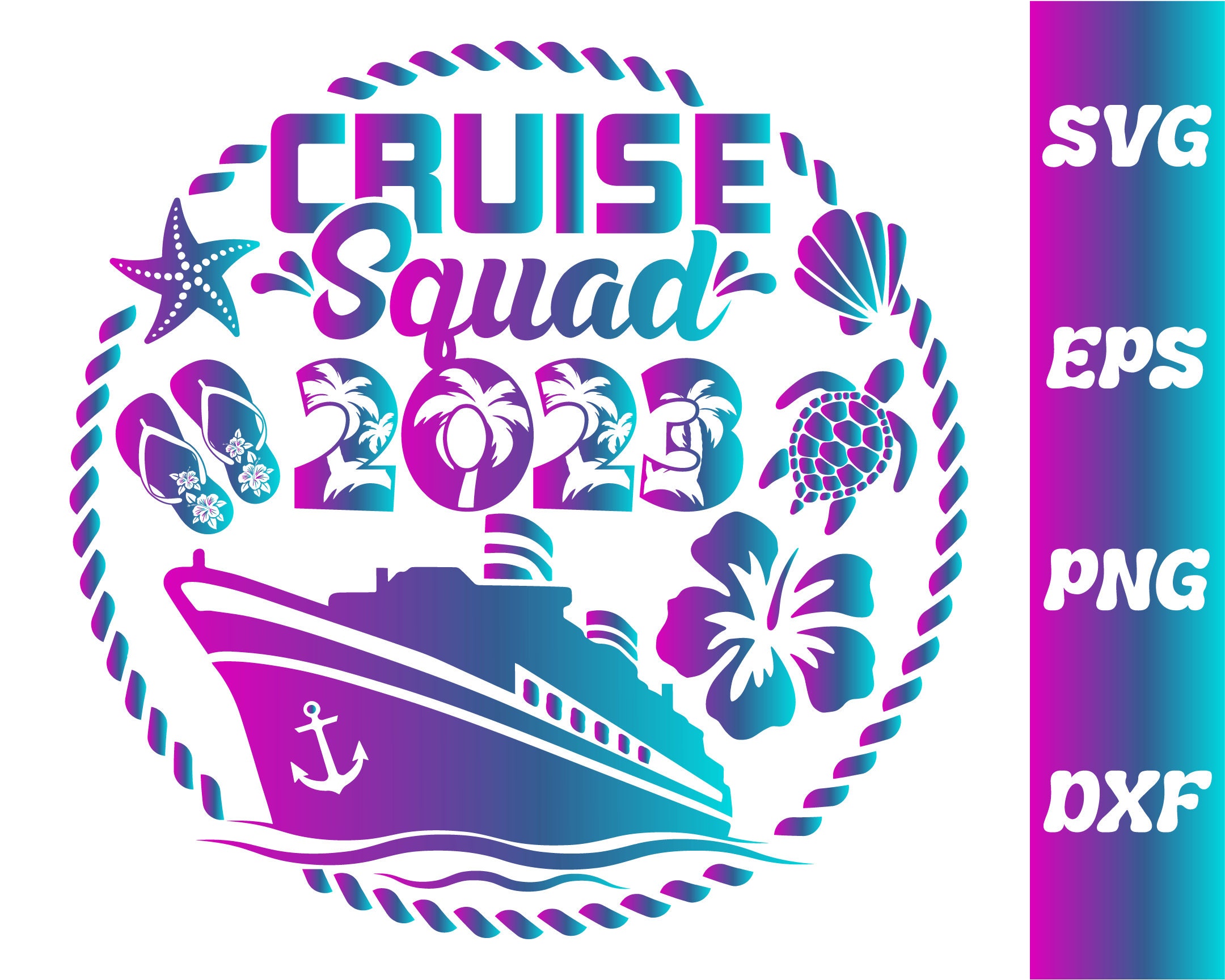 Cruise Squad SVG Cruise Squad Cricut Design Cruise Etsy Australia