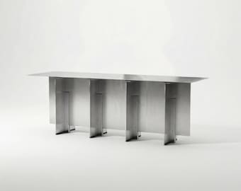 BANCO 01 - Banco de aluminio