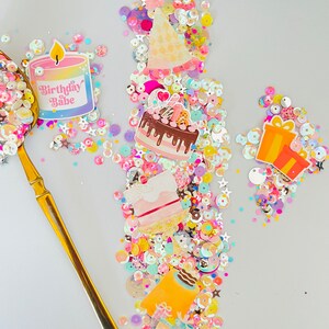 Confete, Confete grosso, Confete de comemoração, Confete de aniversário, Confete plano, Confete artístico, Confete de lembrança, Artigos para festa, Presente.