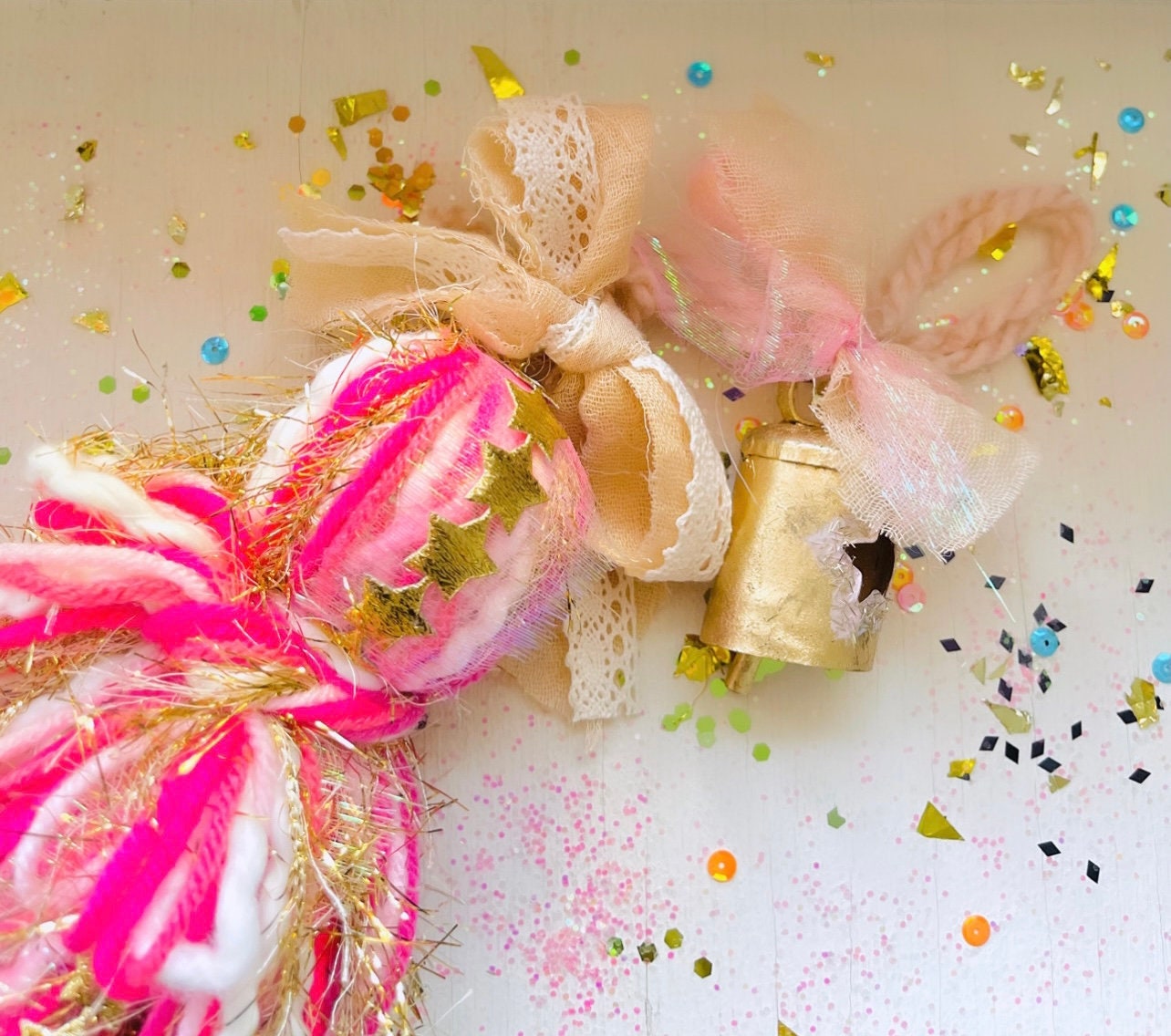 Pink tassel Garland,hot pink tassel garland,Pink Tissue paper garland,Pink  tassels,pink party decorations,pink bachelorette party decoration