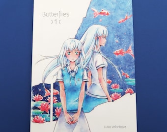 Manga book "Butterflies" Volume 1