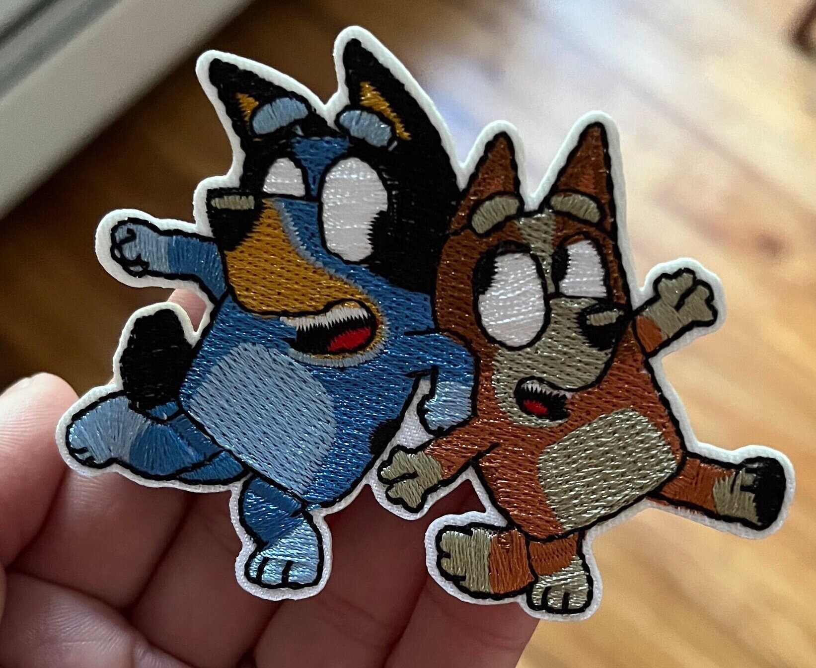 Bluey Patch Bluey and Bingo Patch Iron on Bluey Patch Etsy Ireland