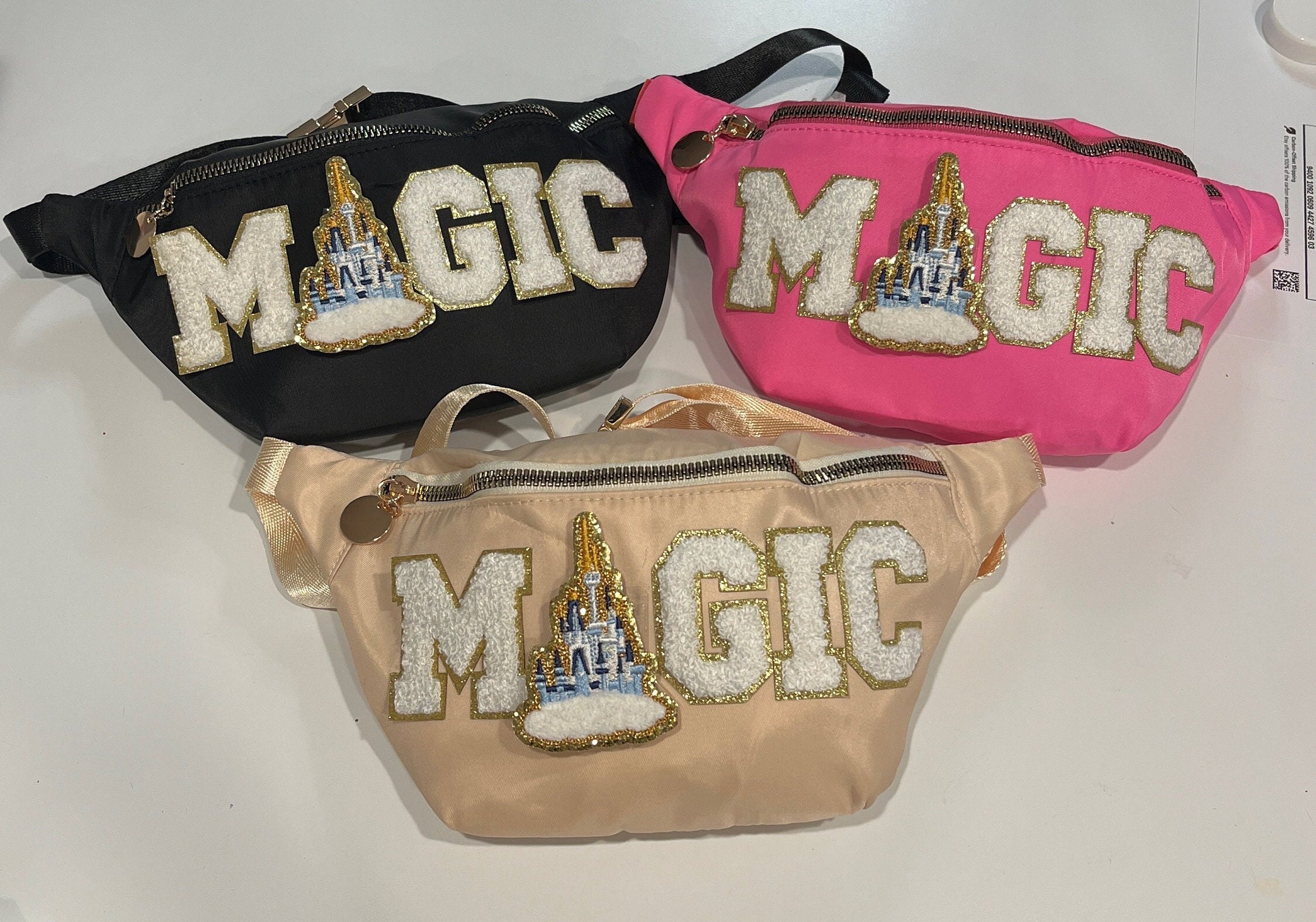 Patches SEWN ON Custom Disney Fanny Pack Magic Fanny Pack Etsy