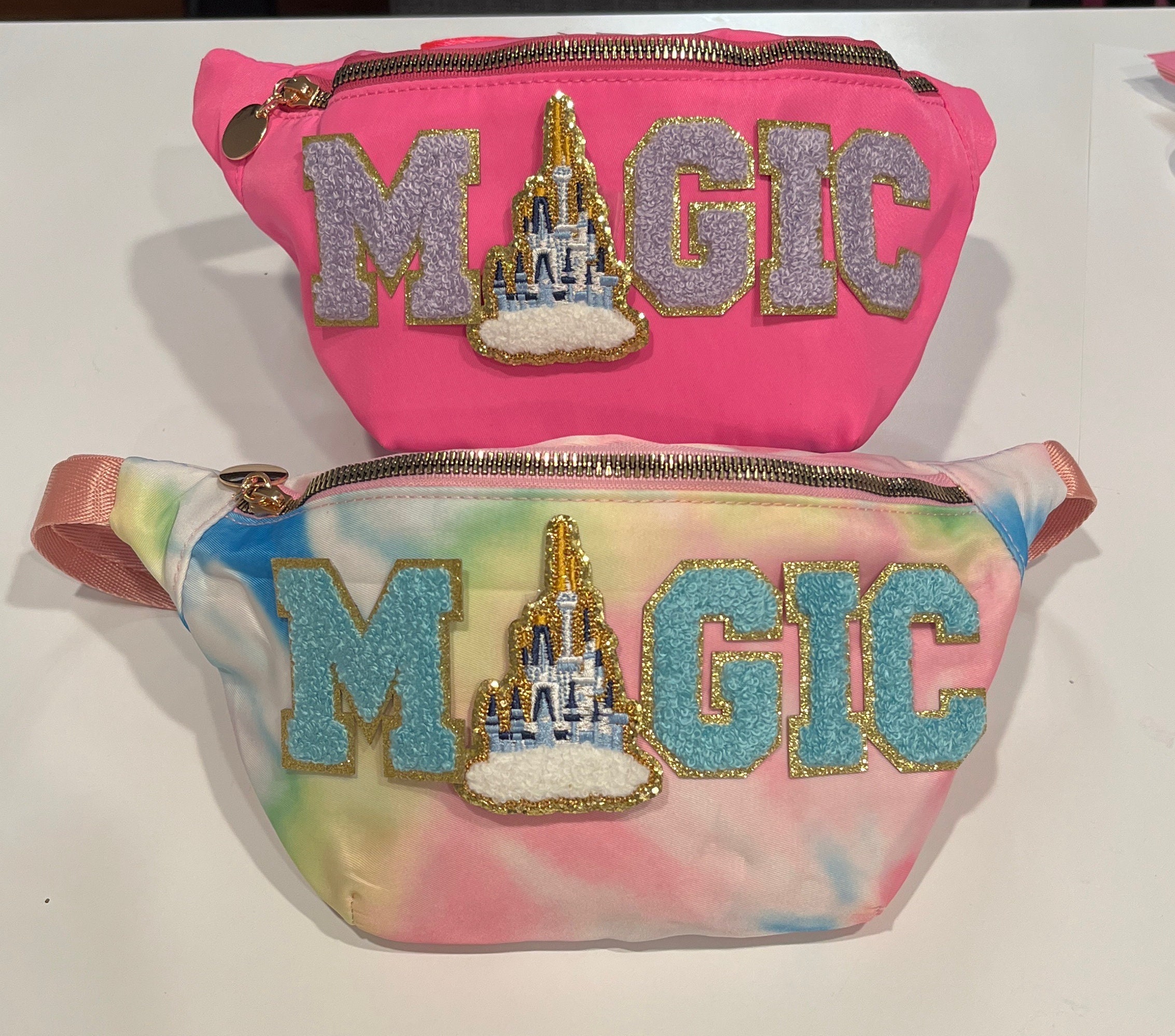 Patches SEWN ON Custom Disney Fanny Pack Magic Fanny Pack Etsy