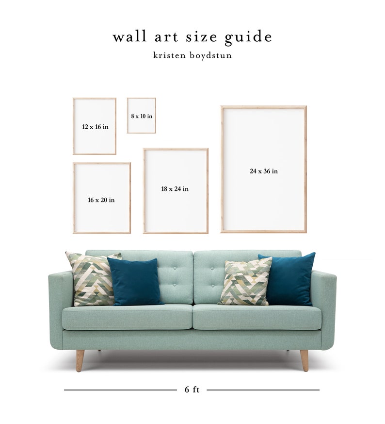 Wildflower Art Print Set: Modern Minimalist Floral Wall Decor - Etsy