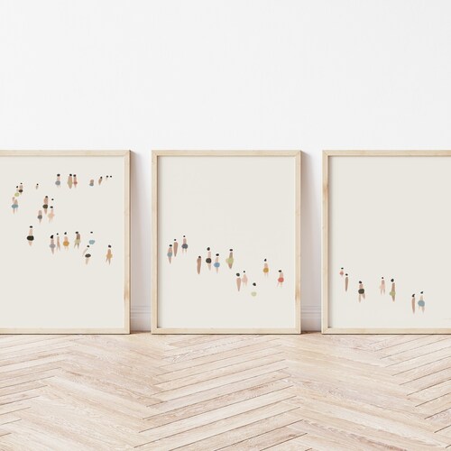 Neutral Wall Art Set of 3 Prints Neutral Matisse Print Set Etsy