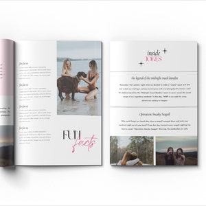 Druckbares BFF Magazin Personalisierte Besties Geschenk, benutzerdefinierte Beste Freunde für immer Erinnerung Buch, Freundschaft Journal, DIY Geschenk für Sie Bild 8