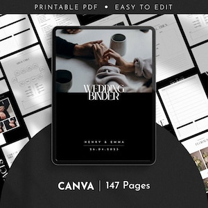Ultimate wedding binder template, Wedding day of Binder, Printable PDF, Wedding planner, Wedding Checklist, Wedding itinerary