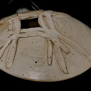 Vintage Japanese Ikebana Hand Crafted Footed Bowl
