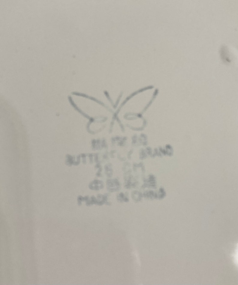 Vintage Enamelware Butterfly Brand, Set of Two Etsy