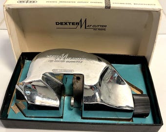Vintage Logan Compact Mat Cutter 301-S With Box and Manual, 32