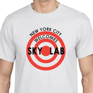 NYC Welcomes Skylab (Black Letters) Short-Sleeve Unisex T-Shirt