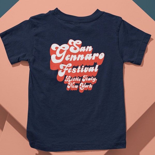 San Gennaro Festival Tshirt, Feast of San Gennaro T-shirt, Little Italy shirt, New York City Tee, NYC Tops