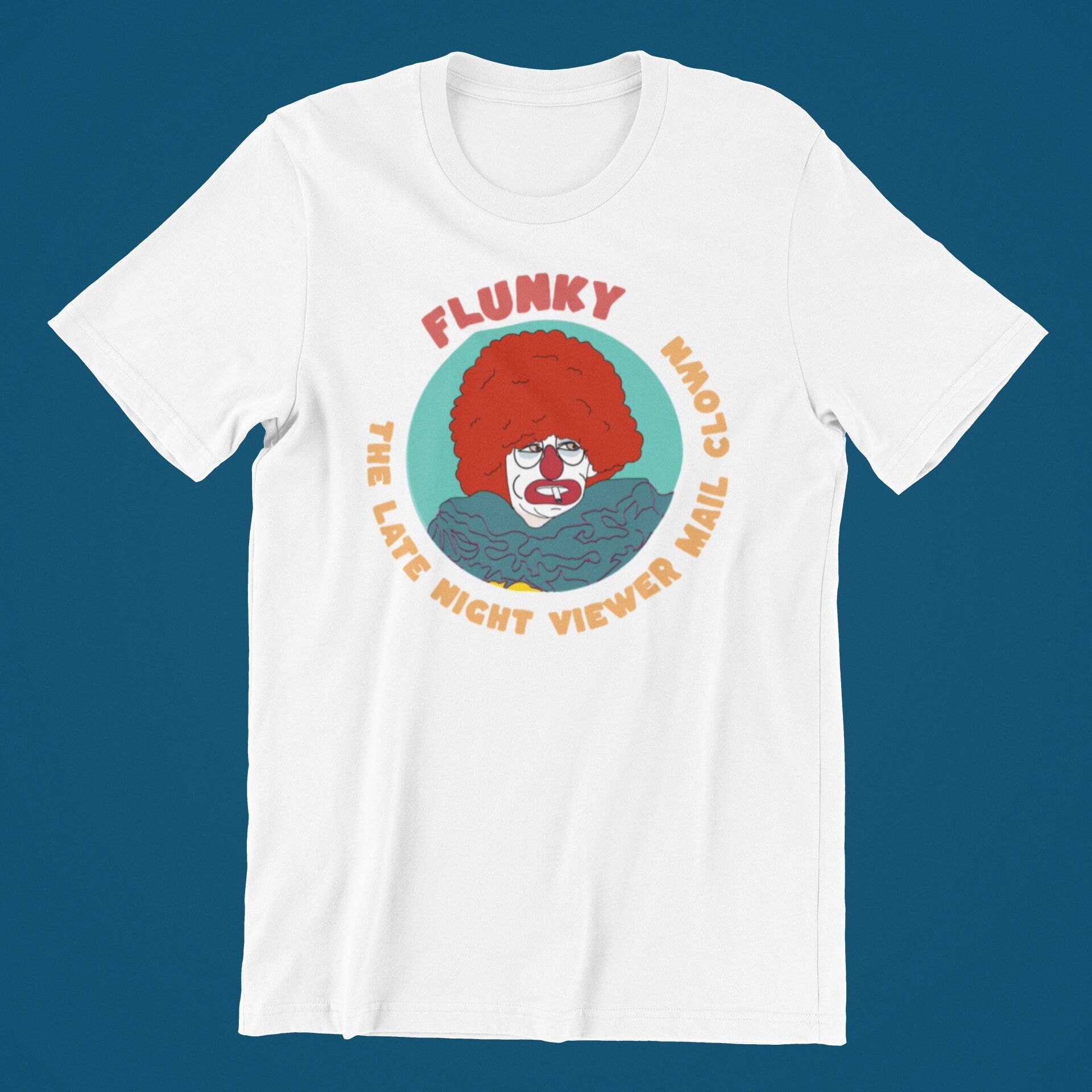 Flunky the Late Night Viewer Mail Clown T-shirt - Etsy