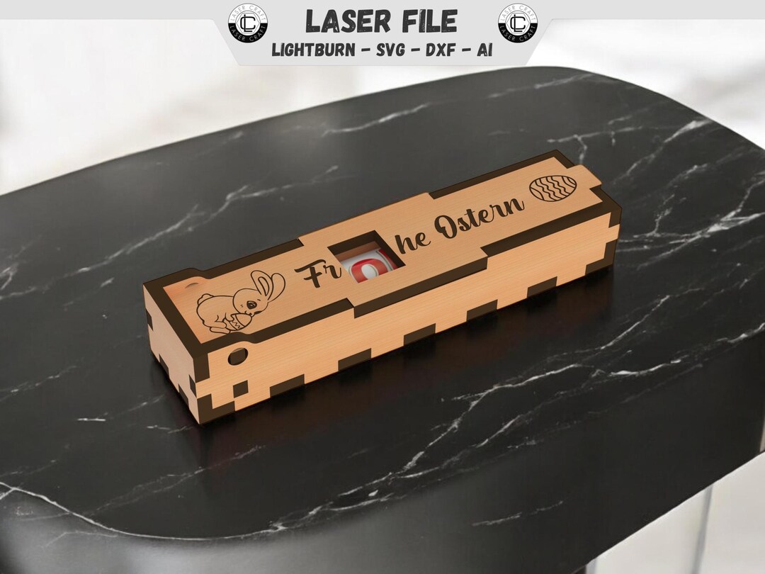 Easter Laser Cut File Duplo Box Laser File Laser File Praline Gift Box ...