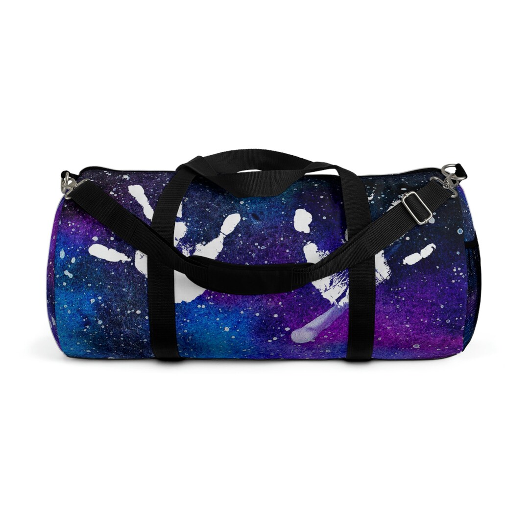 Handprint Duffel Bag Shoulder Bag Gym Bag Sport Bag Etsy
