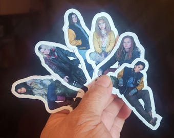 Yellowjackets Stickers 2 | Younger Cast Members | High Quality glossy Vinyl | Easy Peel | Laptops and Water Bottles