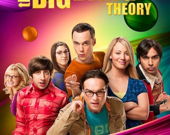 Big Bang Theory Poster | High Quality Print | Thick Photo Stock | Available in 3 sizes and Framed