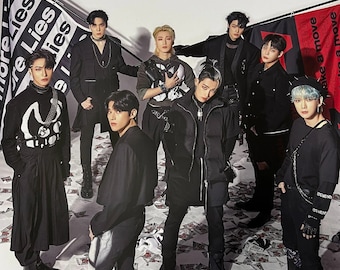 ATEEZ Poster | High Quality Print | Thick Photo Stock | Lab Quality available in 3 sizes and Framed