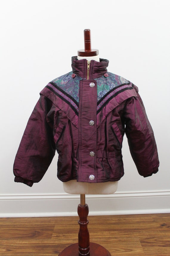 Northcrest Purple Kids Ski Jacket