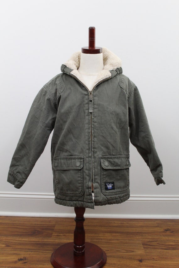 Walls Blizzard Pruf Green Kids Coat