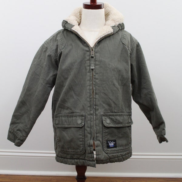 Walls Blizzard Pruf Green Kids Coat