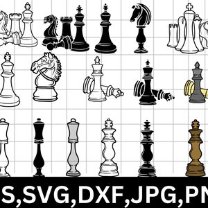 Chess SVG Bundle\ Chess PNG Bundle\ Chess Clipart\ Chess SVG Cut Files for Cricut\ Chess Pieces Svg\ Chess Game Svg\ Chess Figures Svg