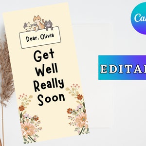Get Well Soon\ Get Well Soon Card\ Post Surgery Gift\ Funny Get Well Card\ Surgery Card\ Feel Better\ Get Well Cards\ Get Well Gift