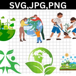 Día Mundial del Medio Ambiente svg\ Greener Planet svg\ Go Green on World Environment Day\ Save Earth