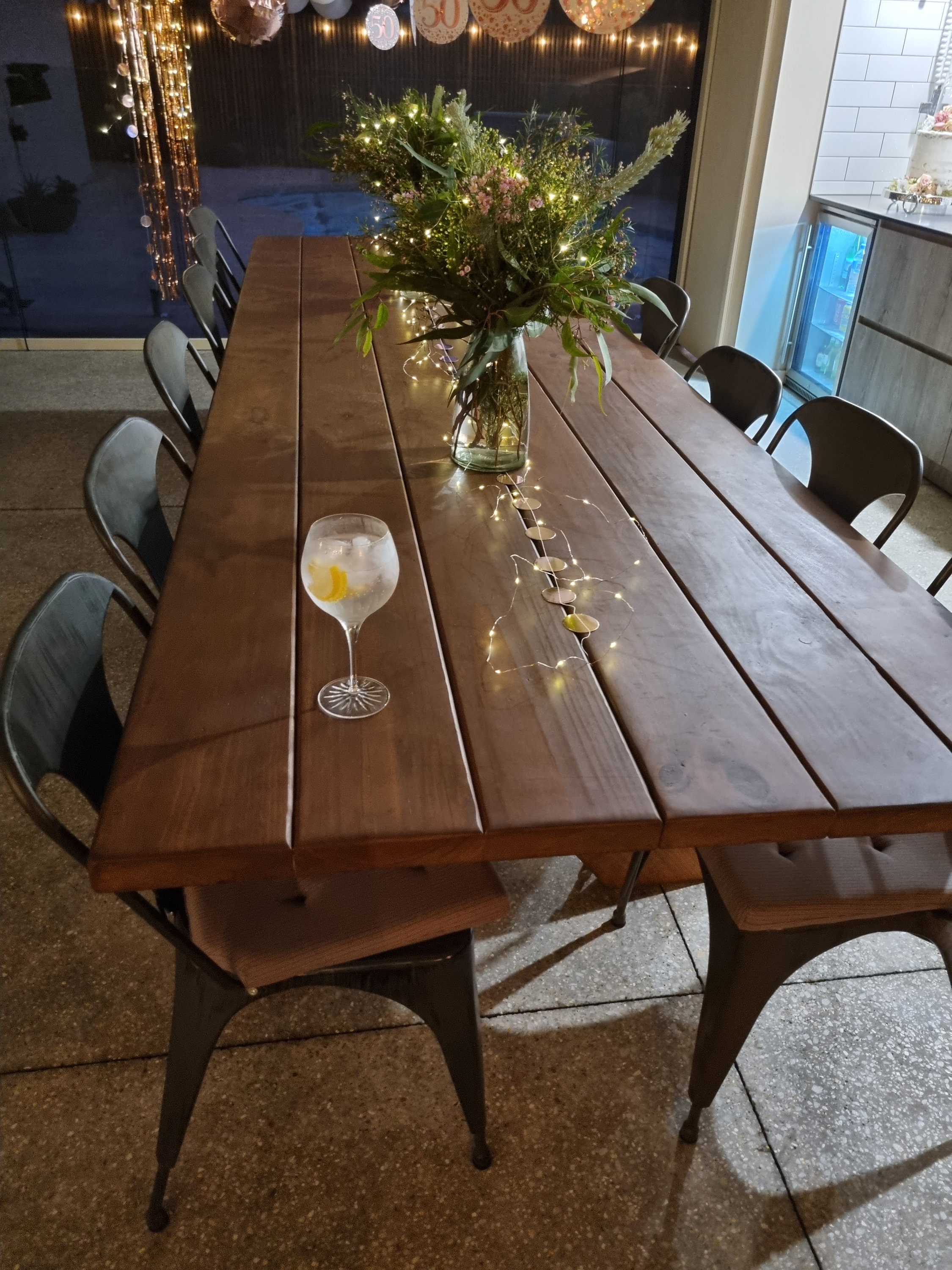 Beautiful, Solid and Rustic Alfresco Treated Pine Tables and Bench ...