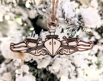 Surface Warfare Device Ornament Surface Warfare Officer Gift SWO Gift Enlisted Surface Warfare Specialist Gift Naval Officer Gift Navy Gift
