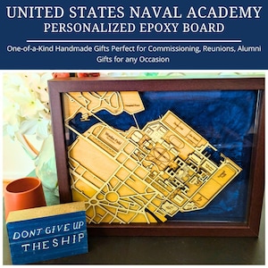 Naval Academy Wall Art Personalized Commissioning Gift USNA Gift USNA Mom Gift Military Retirement Gift USNA Alumni Gift Navy Officer Gift