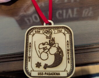 USS Pasadena (SSN 752) Logo Ornament