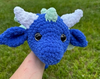 Odin the Dragon Handmade Plushie