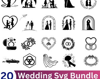 Wedding svg,Wedding Ring svg,Groom and Bride svg,Marriage svg,Wedding cake topper svg,Wedding Couple svg,Wedding Party svg