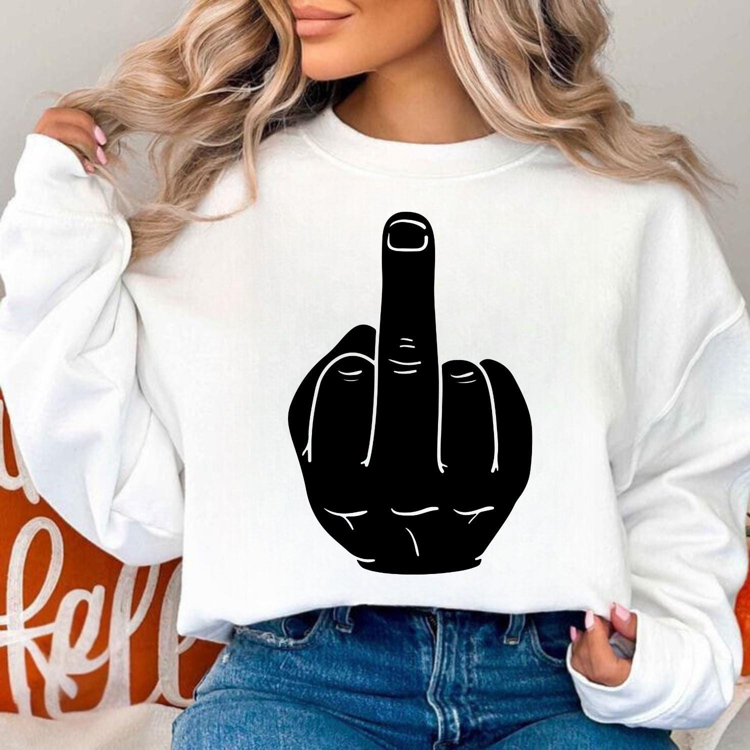 Simple Rude Middle Finger Rude Middle Finger SVG Bundle, Funny Cricut Designs (digital Download ...