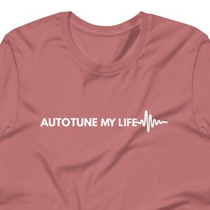 Autotune My Life | 音楽プロデューサー ユニセックス Tシャツ
