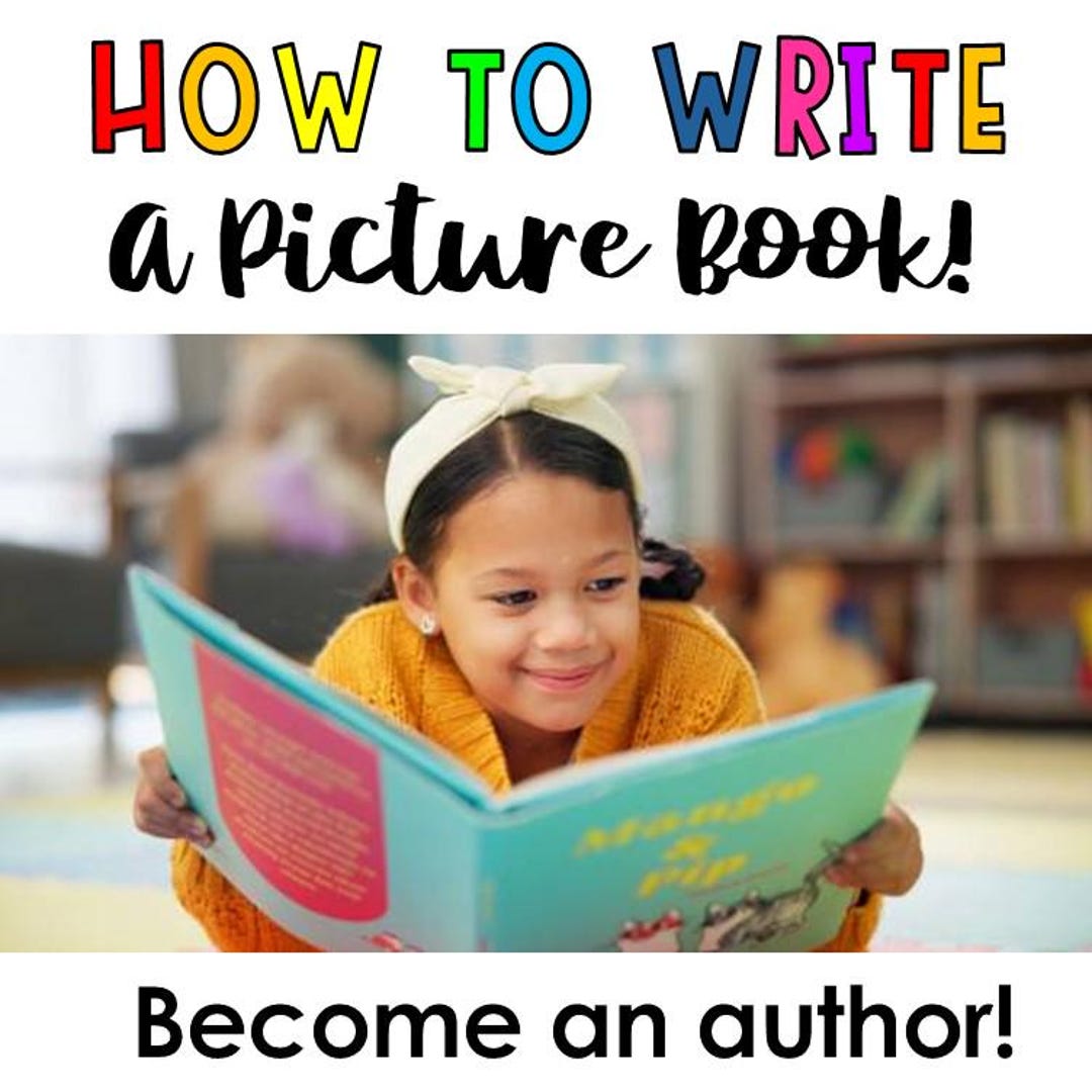 Picture Book Writing Course: 10-step Guide & Workbook (powerpoint) - Etsy